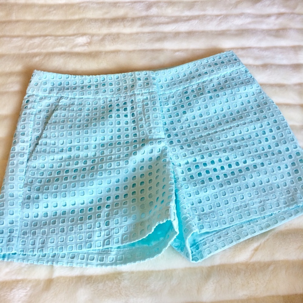Fleur Bleue Aqua Shorts